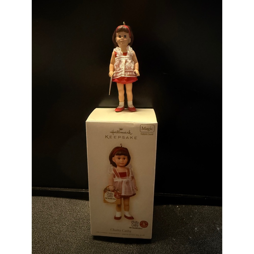 Hallmark Keepsake Magic Chatty Cathy The Talking Doll Christmas Ornament Sound